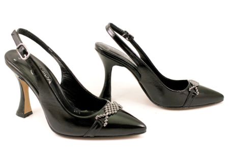 Дамски официални сандали в черно - Модел 449.212.53