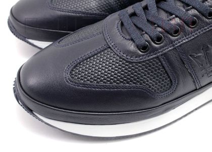 Мъжки спортни обувки в тъмно синьо 917 SN