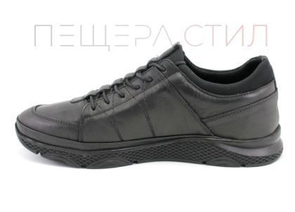 Мъжки обувки от естествена кожа в черно 1315 CH