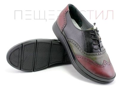 Дамски ежедневни обувки в три цвята изработени от естествена кожа - 10908 SH