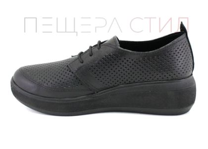 Дамски спортни обувки в черно -  Модел Рена.