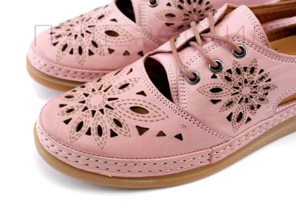 Дамски летни обувки в розово -  Модел Сеуле.