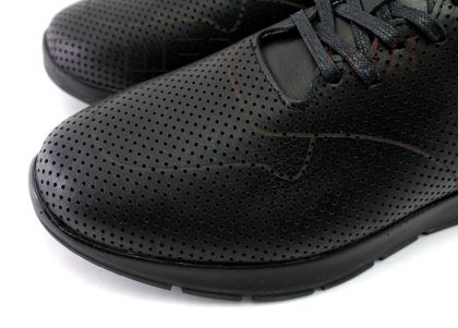 Мъжки летни обувки в черен цвят