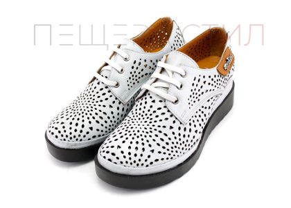 Дамски летни обувки в сиво -  Модел Люсил.