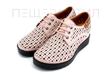 Дамски летни обувки в розово -  Модел Люсил.