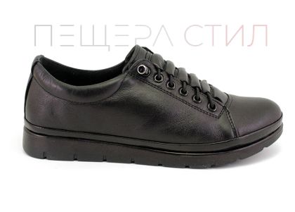 Дамски, ежедневни обувки в черно - Модел Хера