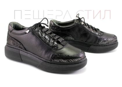 Дамски, ежедневни обувки в черно - Модел Талия