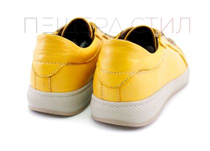 Дамски, ежедневни обувки в жълто - Модел Лея