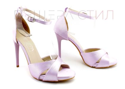 Дамски, официални сандали в лилаво - Модел Гардения
