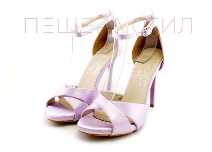 Дамски, официални сандали в лилаво - Модел Гардения