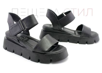 Дамски сандали в черно - Модел Каролина