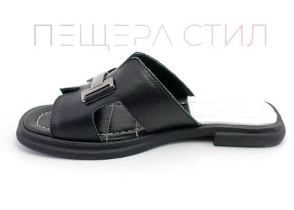 Дамски, ежедневни чехли в черно - Модел Касиопея