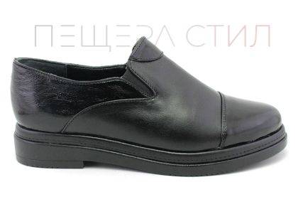 Дамски ежедневни обувки без връзки в черно - Модел Ареселис