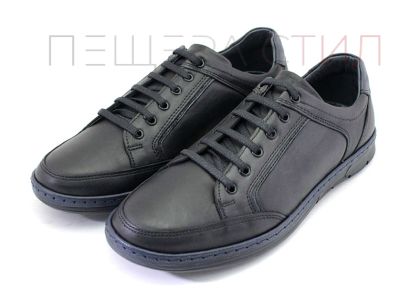 Мъжки обувки в черно - Модел Демарио.