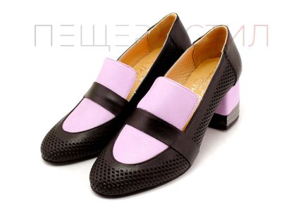 Дамски официални обувки в черно, модел Амеранта.