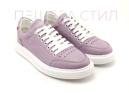 Дамски, спортни обувки в лилаво - Модел Юлияна.