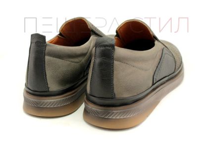Мъжки, ежедневни обувки в сиво-бежов цвят - Модел Марек.