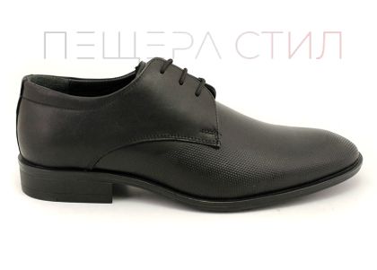 Мъжки официални обувки в черно, модел Дъглас.