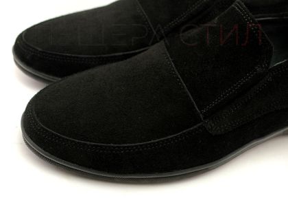 Мъжки, ежедневни обувки в черно - Модел Карлсон.