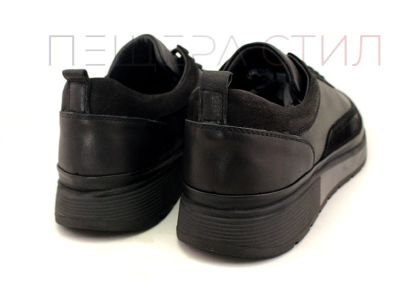 Pantofi casual pentru bărbați în negru - Model Maxim.