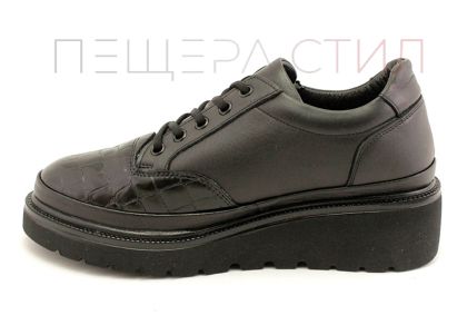 Pantofi casual de dama in negru - Model Sarah.