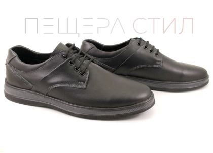 Мъжки ежедневни обувки в черно - Модел Стив