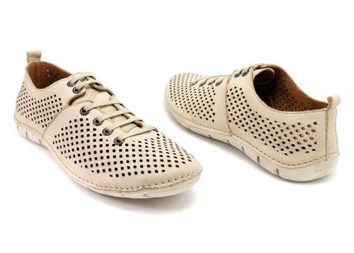 Pantofi de vara pentru barbati in bej 0121 BJ