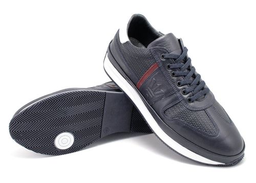 Мъжки спортни обувки в тъмно синьо 917 SN