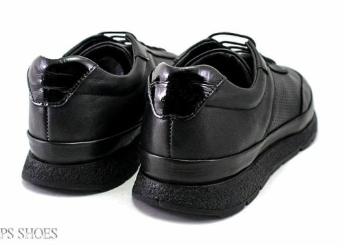 Pantofi barbati din piele naturalа negru - Model Dedrig