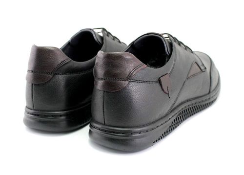 Мъжки ежедневни обувки от мека кожа, Модел Ники.