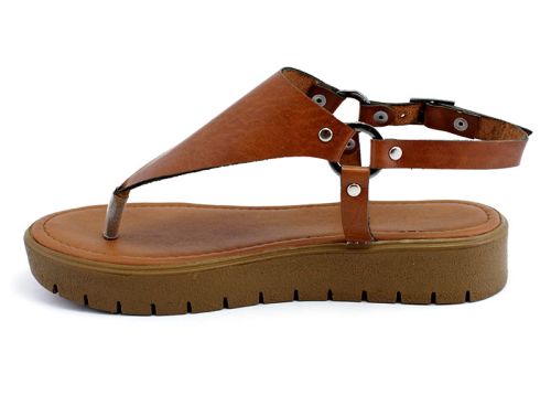 Sandale de damă pe o platformă joasă - Model Tanaya