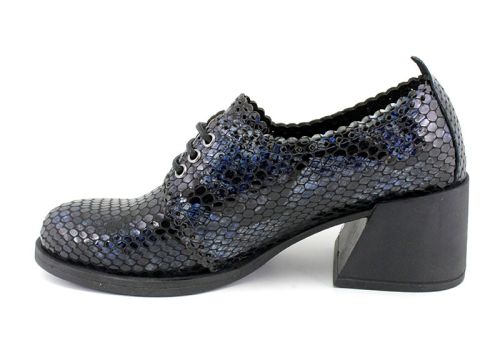 Дамски  обувки в синьо -  Модел Жаклин.