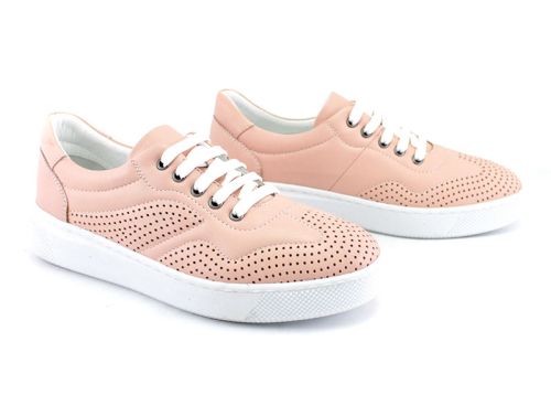Дамски спортни обувки в розово -  Модел Тара.