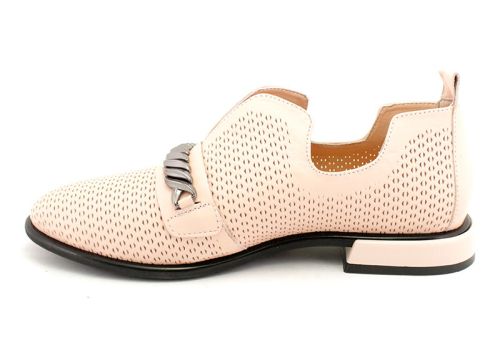 Дамски летни обувки в розово