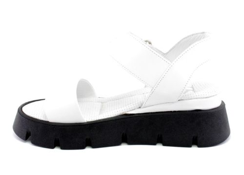 Дамски сандали в бяло - Модел Каролина