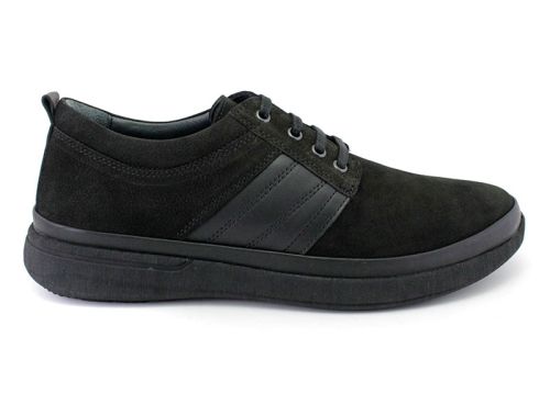 Мъжки обувки в черно - Модел Ернесто
