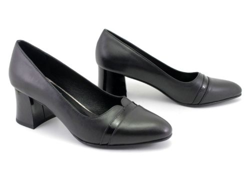 Дамски официални обувки в черно - Модел Топаз.