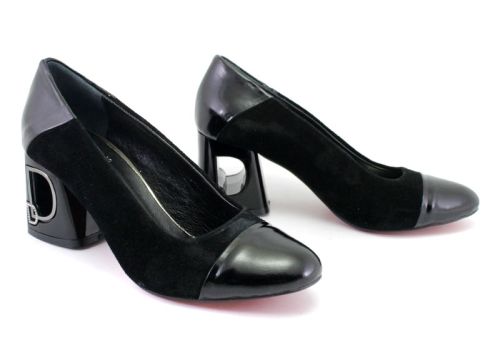 Дамски официални обувки в черно - Модел Опал.