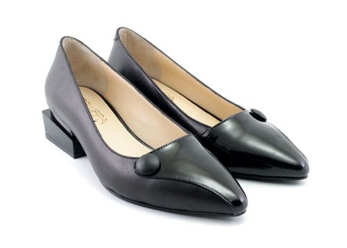 Дамски елегантни обувки в черно - Модел Яспис