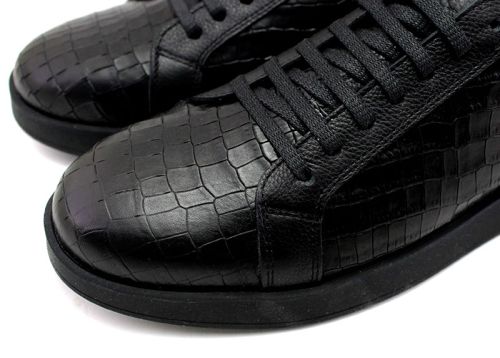 Pantofi pentru bărbați în negru - Model Manuel.