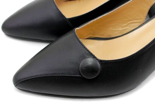 Pantofi formali dama in negru, model Angelica.