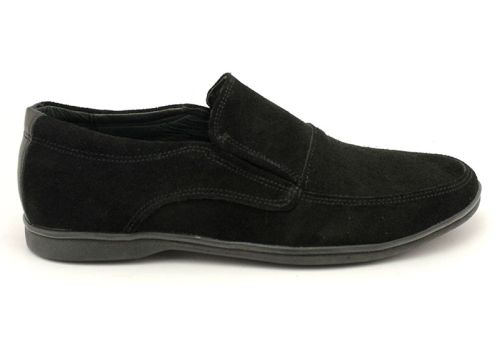 Мъжки, ежедневни обувки в черно - Модел Карлсон.