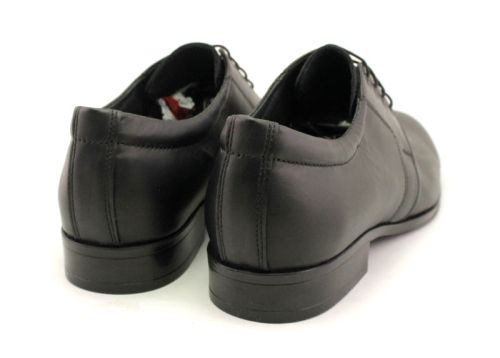 Мъжки официални обувки в черно - модел Мигел.