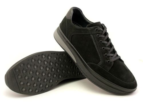 Мъжки, ежедневни обувки в черно - Модел Бруно.