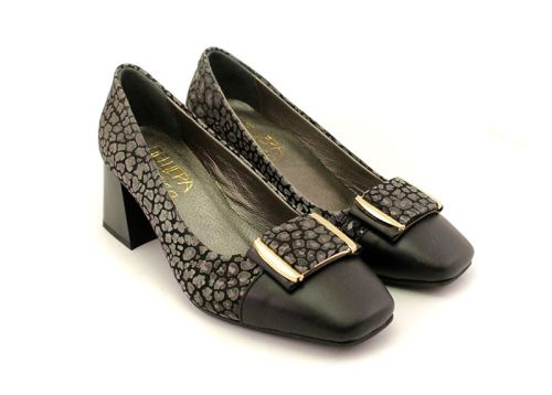 Дамски официални обувки в черно - Модел Лилиан.