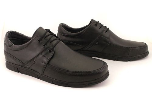 Pantofi casual pentru bărbați în negru - Model Simeon.