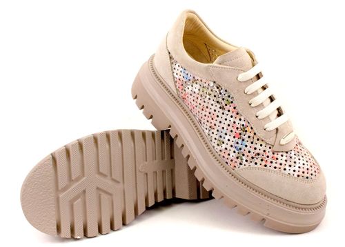 Дамски ежедневни обувки във визонено - Модел Сибила.