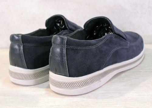 Мъжки ежедневни обувки в тъмно синьо - Модел Вадуц