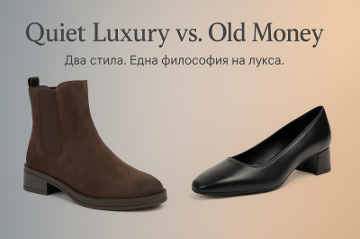 Quiet Luxury и Old Money – разликите в стиловете и как да изберем правилните обувки
