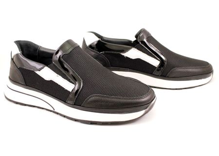 Мъжки спортни обувки в черно - Модел Драгос